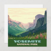 Yosemite National Park Valley Half Dome (Voorkant / Achterkant)