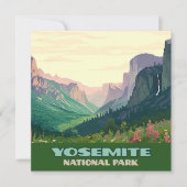 Yosemite National Park Valley Half Dome (Voorkant)