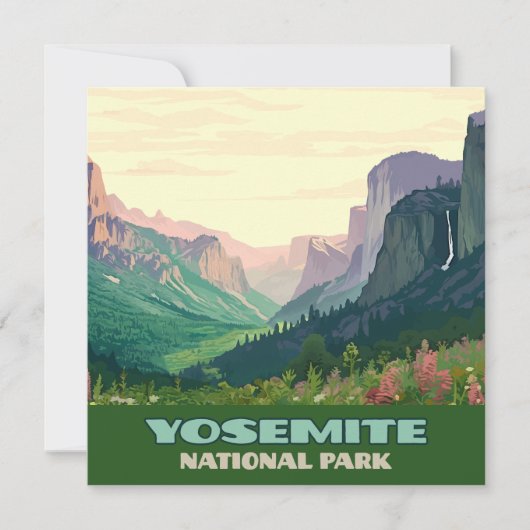 Yosemite National Park Valley Half Dome (Voorkant)