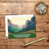 Yosemite National Park Valley Half Dome Briefkaart