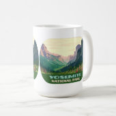 Yosemite National Park Valley Half Dome Koffiemok (Voorkant rechts)