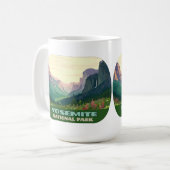 Yosemite National Park Valley Half Dome Koffiemok (Voorkant links)