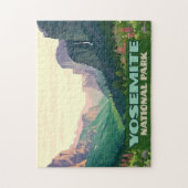 Yosemite National Park Valley Half Dome Legpuzzel (Verticaal)