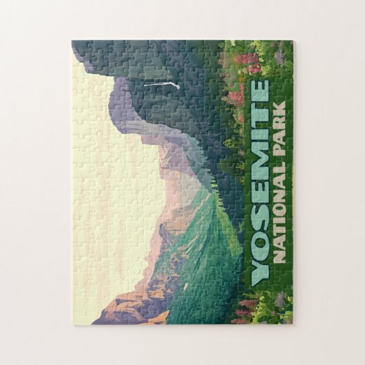 Yosemite National Park Valley Half Dome Legpuzzel (Verticaal)