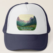 Yosemite National Park Valley Half Dome Trucker Pet (Voorkant)