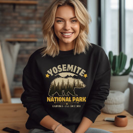 Yosemite National Park Vintage Bear Trui