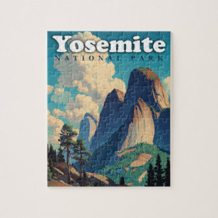 Yosemite National Park Vintage Legpuzzel