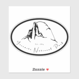 Yosemite National Park Vinyl Sticker