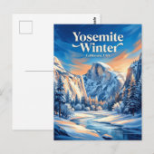 Yosemite National Park VS Briefkaart (Voorkant / Achterkant)