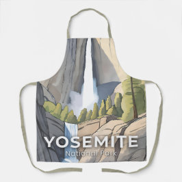 Yosemite National Park | Watercolor Travel Schort