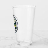 Yosemite National Park waterverf Halve koepel Zons Glas (Links)