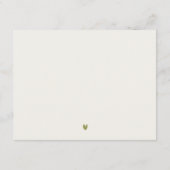 Yosemite National Park Waterverf Wedding Details Informatiekaartje (Achterkant)