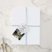 Yosemite National Park Wedding Waterverf Cadeaulabel (Met Touw)