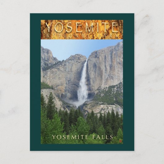 YOSEMITE NAT'L PARK-California-Yosemite Herfsten- Briefkaart (Voorkant)