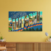 Yosemite Nat'l Park, Californië Canvas Afdruk (Insitu (Woonkamer))