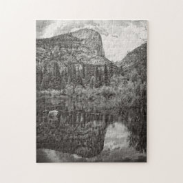 Yosemite North Dome - Mirror Lake - 11x14 - 252 pc Legpuzzel