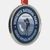 Yosemite NP Metalen Ornament (Rechts)