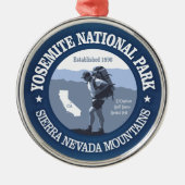 Yosemite NP Metalen Ornament (Voorkant)