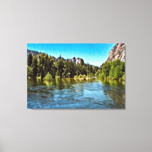 YOSEMITE OASIS Canvas Kunst (Voorkant)