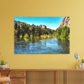 YOSEMITE OASIS Canvas Kunst (Insitu (Woonkamer))