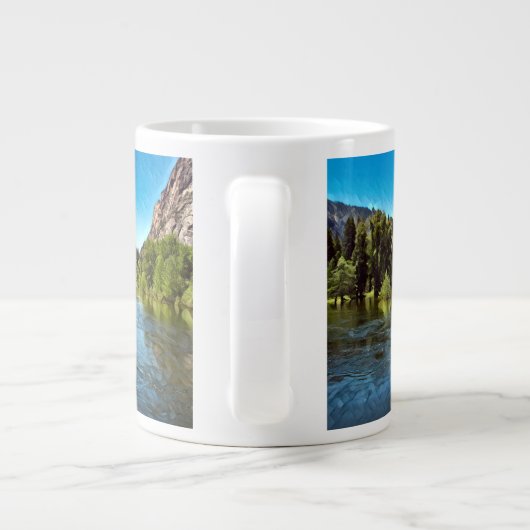 YOSEMITE OASIS Jumbo Mok (Achterkant)