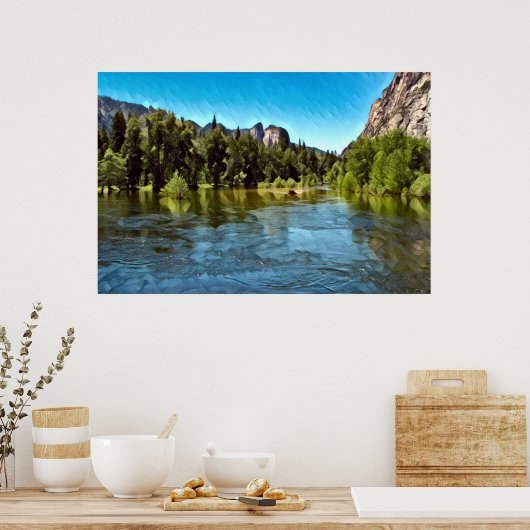 YOSEMITE OASIS Poster (Keuken)