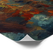 Yosemite olieverfschilderij poster (Hoek)