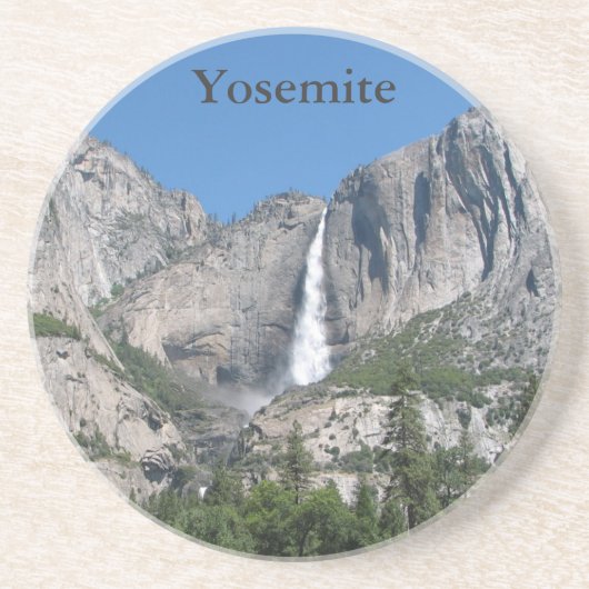 Yosemite Onderzetter! Zandsteen Onderzetter (Voorkant)