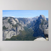 Yosemite op Glacier Point 3 Poster (Voorkant)