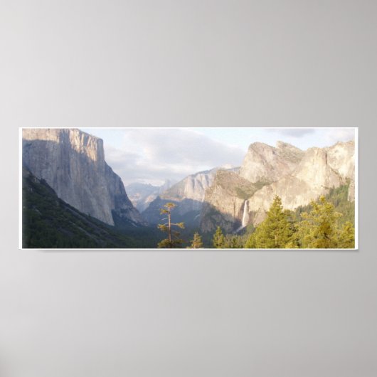 Yosemite Panorama Poster (Voorkant)