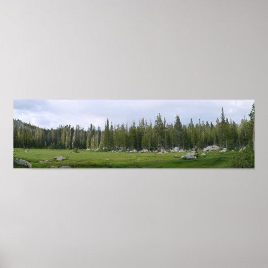 Yosemite Panorama Poster (Voorkant)