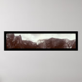 Yosemite Panoramic Photo 1899 Poster (Voorkant)