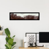 Yosemite Panoramic Photo 1899 Poster (Thuiskantoor)