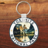 Yosemite Park Californische bergbeklimming Sleutelhanger (Voorkant)