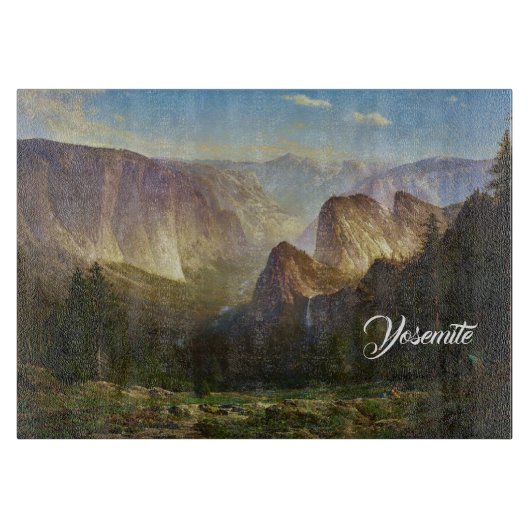Yosemite Park Domes Herfsten Wilderness Cutting Bo Snijplank (Voorkant)