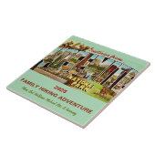 Yosemite Park Herinneringstegel Tegeltje (Zijkant)