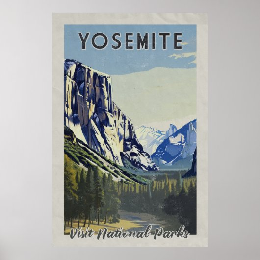 Yosemite Park Poster (Voorkant)