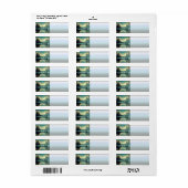 Yosemite Park Sunrise Etiket (Full Sheet)