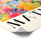 Yosemite Poster, Bosschilderkunst, Nationaal Park Poster (Hoek)