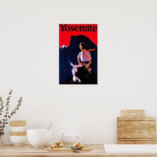 Yosemite poster Yosemite, CA (Keuken)