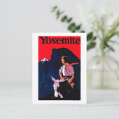 Yosemite poster Yosemite, CA Briefkaart (Staand voorkant)
