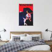 Yosemite poster Yosemite, CA Canvas Afdruk (Insitu (Slaapkamer))