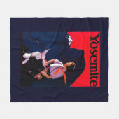 Yosemite  poster Yosemite, CA Fleece Deken (Voorkant (Horizontaal))