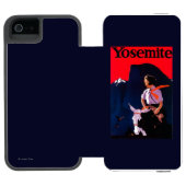 Yosemite poster Yosemite, CA Incipio iPhone Portemonnee Hoesje (Agenda Open)