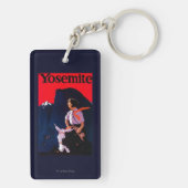 Yosemite poster Yosemite, CA Sleutelhanger (achterkant)