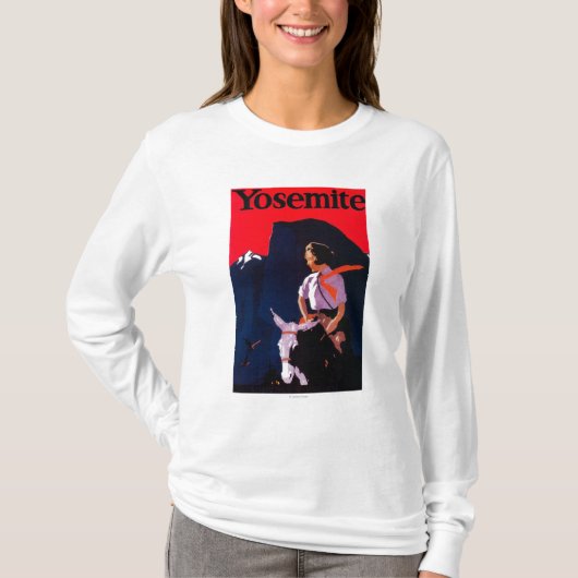 Yosemite  poster Yosemite, CA T-shirt (Voorkant)