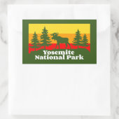  Yosemite Rechthoekige Sticker (Tas)