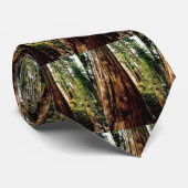 Yosemite Redwoods Stropdas (Opgerold)