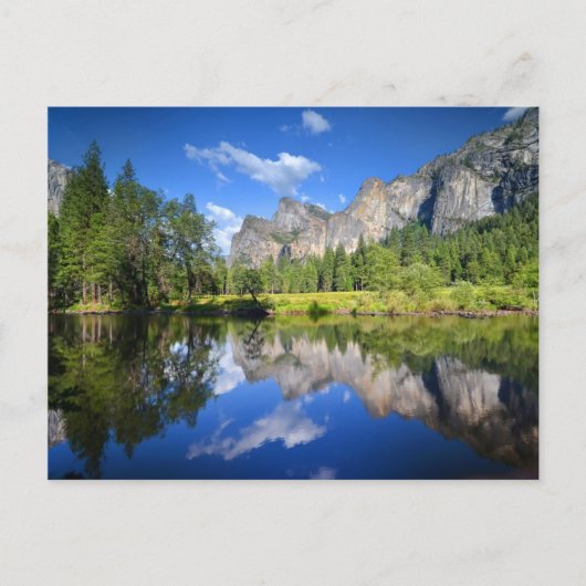 Yosemite Reflection Briefkaart (Voorkant)