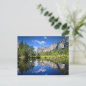Yosemite Reflection Briefkaart (Staand voorkant)